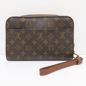 質イコー［ルイヴィトン］LOUIS VUITTON モノグラム オルセー セカンドバッグ M51790 AR0055 中古