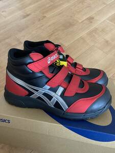 未使用品！ asics ウィンジョブ CP302 26.5cm BLACK / CLASSIC RED (FCP302-003 )