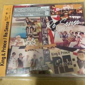 即決 初回盤A 透明スリーブ付マルチケース/フォトブック King & Prince CD+DVD/Re:Sense 新品未開封 kb