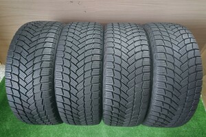 中古タイヤ MICHELIN X-ICE SNOW 225/45R18 95H バリ山 クラウン スカイライン マークX オデッセイ ステージア等 A310