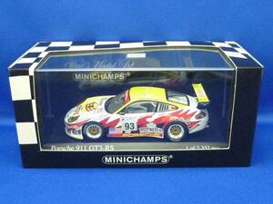 ⑨ミニチャンプス 1/43 ポルシェ 911 GT3RS #93 ウイナー GT ル マン 2003(PMA, Porsche, Le Mans 24h)