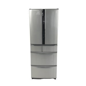 【引取限定】HITACHI 日立 R-F570DM(SH) 冷凍冷蔵庫 2014年製 565L 6ドア 両開き 真空チルドルーム 自動製氷機 家電 中古 直 F8878739