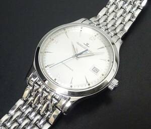 精度良好 JAEGER LECOULTRE ジャガールクルト マスターコントロール ビッグマスター 140.8.89 自動巻 メンズサイズ ブレスレット仕様 本物