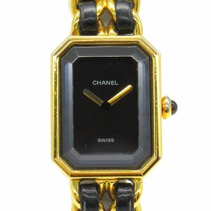 シャネル プルミエールM ブランドオフ CHANEL GP（ゴールドメッキ） 腕時計 GP/革 中古 レディース