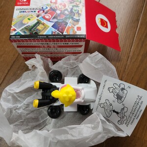 【中古,美品】マクドナルド ハッピーセット マリオカート　ピーチ