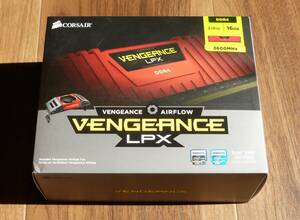 CORSAIR VENGEANCE LPX CMK16GX4M2B3600C18R DDR4-3600 (3600CL14,4400CL19,ok) PC4-28800 8GBx2枚 合計16GB SAMSUNG B-die