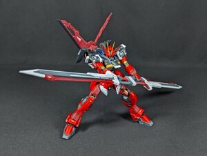 1円スタート 完成品 塗装済み プレミアムバンダイ RG 1/144 ソード インパルスガンダム specⅡ 機動戦士ガンダムSEED FREEDOM