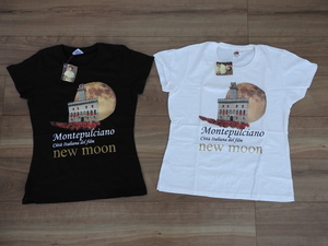 ★☆送料無料　未使用　FRUIT OF THE LOOM new moon Tシャツ　黒　S サイズ　白　Lサイズ　２点セット　☆★