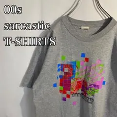 00s sarcastic サキャスティック　Tシャツ 古着