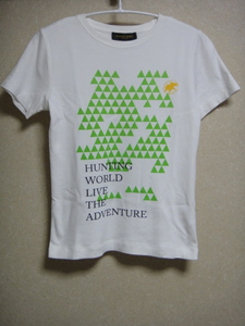 HUNTING WORLD ハンティングワールド 半袖 Tシャツ レディース ホワイト サイズS