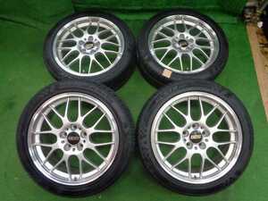 BBS　RG-R/PS31新品タイヤ１８インチ４本　RG738　7.5J　114.3　+45　225/45R18　上尾