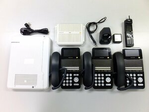 【中古】ナカヨ（NAKAYO）/ 主装置 / NYC-2S-ME / 12ボタン標準電話機（黒） / NYC-12Si-SDB / NYC-8Si-DCLLB / ビジネスフォン