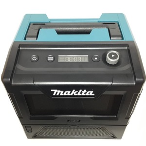 ΘΘ MAKITA マキタ 充電式電子レンジ 本体のみ コードレス式 40v 2023年製 MW001G ブルー やや傷や汚れあり