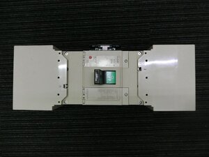 中古 三菱電機 MITSUBISHI ノーフューズ遮断器 ノーフューズブレーカー NO-FUSE BREAKER 500A カバー爪折れ有 NF630-CW 管理No.34276