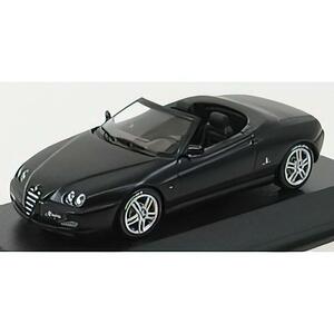 新品未開封　アルファロメオ スパイダー 2003 マットブラック 1/43 ミニチャンプス　Alfa Romeo 