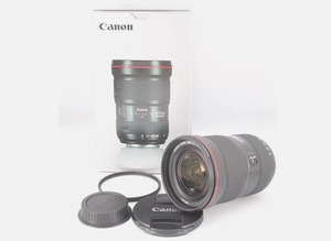 【美品★】Canon キャノン EF 16-35mm 1:2.8 L Ⅲ USM 一眼カメラレンズ 元箱 保護フィルター インボイス対応