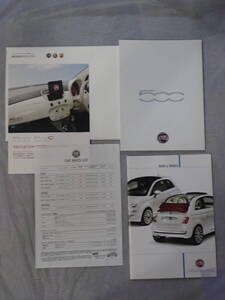 100円！FIAT500 フィアット 500＆500C本カタログ＆アクセサリーカタログ ＆価格表2014