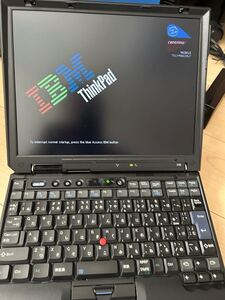 IBM Think Pad　X32　コレクター品　動作品 バッテリー動作可能 ThinkPad