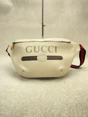 GUCCI レザー ホワイト