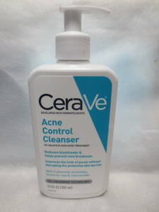 新品 セラヴィ Cerave アクネコントロールクレンザー 355ml　CeraVe ACNE CONTROL CLEANSER 洗顔料 洗顔フォーム ニキビ