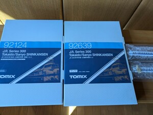 TOMIX 92639 92124 JR300 系 東海道 山陽新幹線 基本セット 増結セット他寄せ集め１６両セット