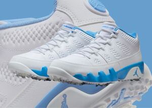 1円〜新品未使用 28.5cm NIKE AIR JORDAN 9 LOW GOLF UNIVERSITY BLUE ナイキ エアジョーダン9 ゴルフ FJ5934-101 国内正規品 絶版最安限定