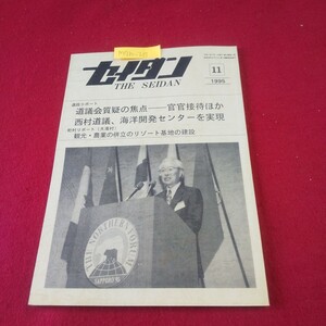 M7h-217 月刊セイダン 1995年11月号 高齢化社会に対応した施策の展開 冬のイベントを大沼に集結 スパ・インメープルロッジ