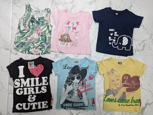 サイズ90-95子供　Tシャツ　セット6枚