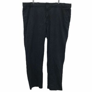 Dickies ワークパンツ W46 ディッキーズ ブラック ビッグサイズ 874 オリジナルフィット 古着卸 アメリカ仕入 2304-426