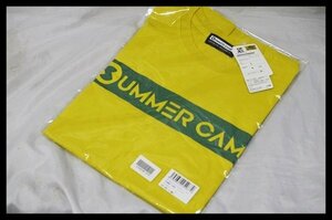 未使用 デジモンアドベンチャー tri SUMMER CAMP Tシャツ イエロー Lサイズ BANDAI