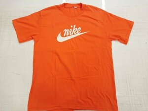 NIKE　ナイキ　筆記体ロゴTシャツ　オレンジ　