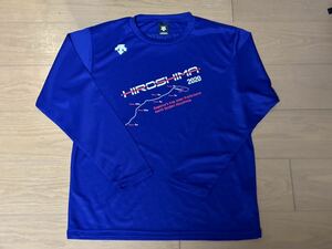 DESCENTE 限定販売 天皇盃第25回全国男子駅伝大会記念グッズ ロングTシャツ 美品 Mサイズ 定価3500円 デサント