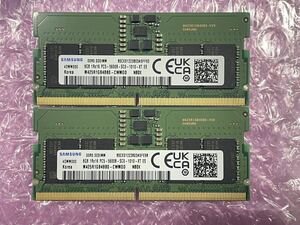 SAMSUNG PC5 5600B 8GB×2（16GB） DDR5 SO-DIMM