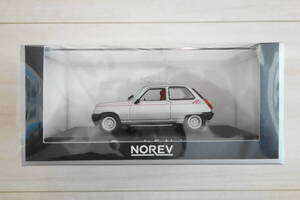 【美品】NOREV 1/43 ノレブ ルノー 5 アルピーヌ シルバー