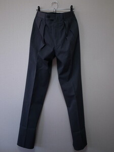 ★送料無料 新品 未使用 ARAN アラン Wool Gabardine 2P Trouser Gray トラウザー パンツ スラックス グレイ