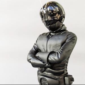 ビリケン商会 仮面ライダー 黒 未塗装 ソフトビニール製 組立 キット ソフビ sofvi billiken ガレージキット