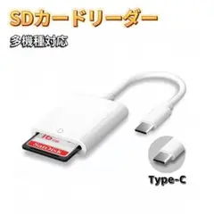 Type-C SDカードリーダー iPhone タイプC USB-C パソコン