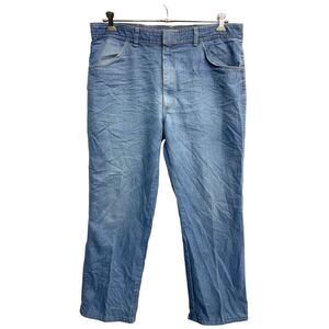 Wrangler ロングパンツ W38 ラングラー ビッグサイズ ライトブルー メキシコ製 古着卸 アメリカ仕入 2405-1307