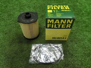 ☆・未使用品 オイルエレメント(2) MANN FILTER マンフィルター・HU 8014z 即発送