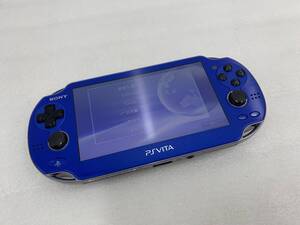 24/212☆SONY　PS VITA　PCH-1000　ブルー　初期化済み　32GB☆C1