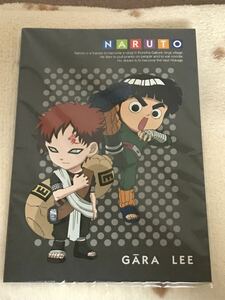 新品★NARUTO★我愛羅＆リー★ミニノート