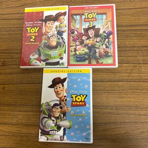 DVD ディズニー トイストーリー　3本　ジャンク扱い