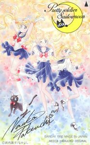 ★美少女戦士セーラームーン　武内直子　メッカ原宿オリジナル★テレカ５０度数未使用sp_147