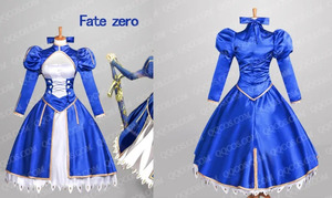 ★在庫限り★Fate/stay night　Fate/ｚero　風　★Saber（セイバー）　★騎士装★コスプレ衣装★M 即納