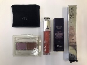 1円～【残量8割以上】Dior　ディオール　リップグロス　アイシャドウ　アイライナー　５点セット