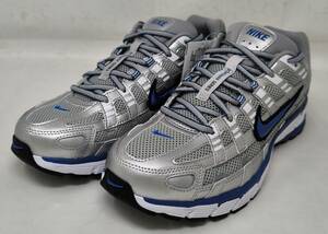 ★Nike W P-6000 SILVER/TEAM ROYAL-WHITE-BLACK 2023 BV1021 001 27.5cm US10.5 ナイキ シルバー★