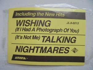 80年代 US盤LPジャケットに貼っていた販促ステッカー ア・フロッグ・オブ・シーガルズ 美品