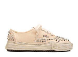 Maison MIHARA YASUHIRO BAKER OG Sole Studded Canvas Low-top Sneaker "White" (A13FW736) 28cm A13FW736-WHITE