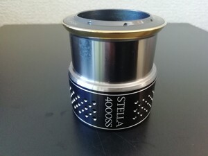 希少 美品 SHIMANO 夢屋 10ステラ4000SS カスタムスプール シマノ 07ステラ