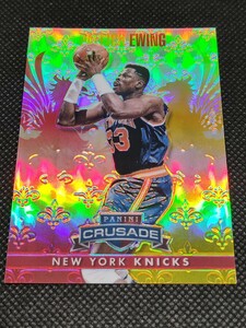 2014 PANINI CRUSADE RED-Yellow KNICKS 147/349 PATRICK EWING パトリック・ユーイング 349枚 